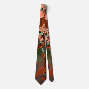 Archeology Dig Abstracte Necktie Stropdas