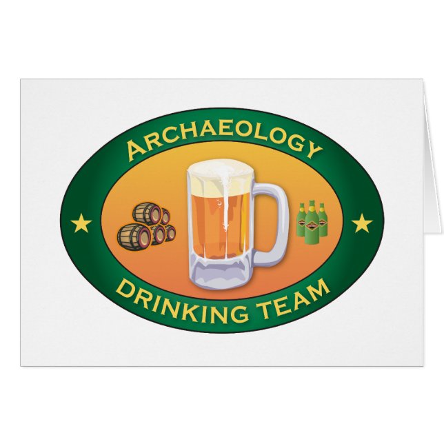 Archeology Drink Team (Voorkant Horizontaal)
