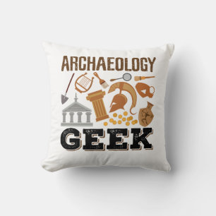 Archeology Geek Archeoloog Student Lover Kussen