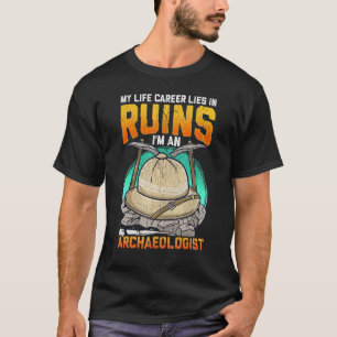 Archeology Geïnspireerd Archeoloog-gerelateerd Fos T-shirt