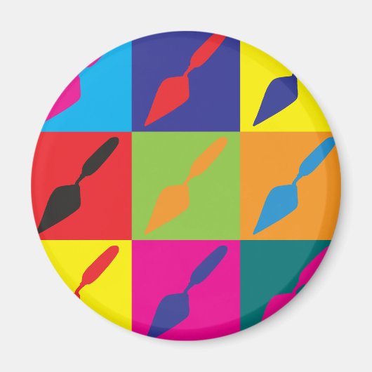 Archeology Pop Art Magneet (Voorkant)