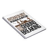 Archeology Research is baanbrekend Notitieboek (Rechterzijde)
