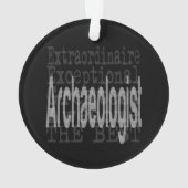 Archeoloog Extraordinaire Ornament (achterkant)