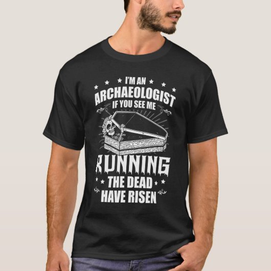 Archeoloog Fossil Hunter Archeology T-shirt (Voorkant)