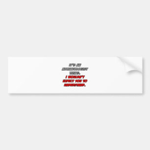 Archeoloog.. Je zou het niet begrijpen Bumpersticker