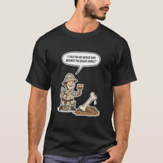 Archeoloog Verkenner Geest – Oude Ontdekking T-shirt