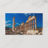 Archeoloog Visitekaartje (Achterkant)