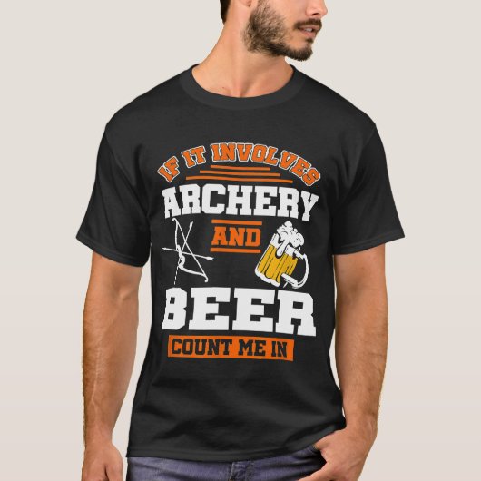 Archer Archery Bowhunter T-shirt (Voorkant)