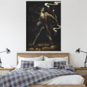 Archer full body with steampunk style canvas afdruk (Insitu (Slaapkamer))