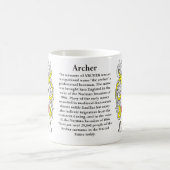 Archer, histoire, signification et la tasse de (Centre)