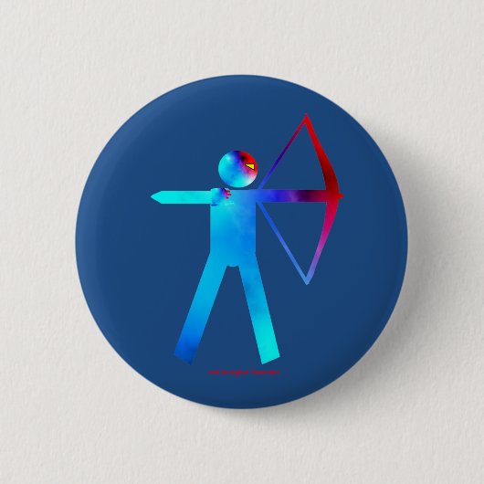 Archer in Colour Button (Voorkant)