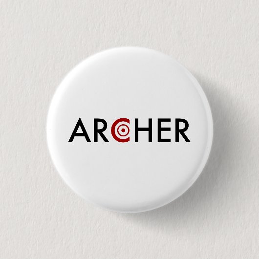 Archer Ronde Button 3,2 Cm (Voorkant)