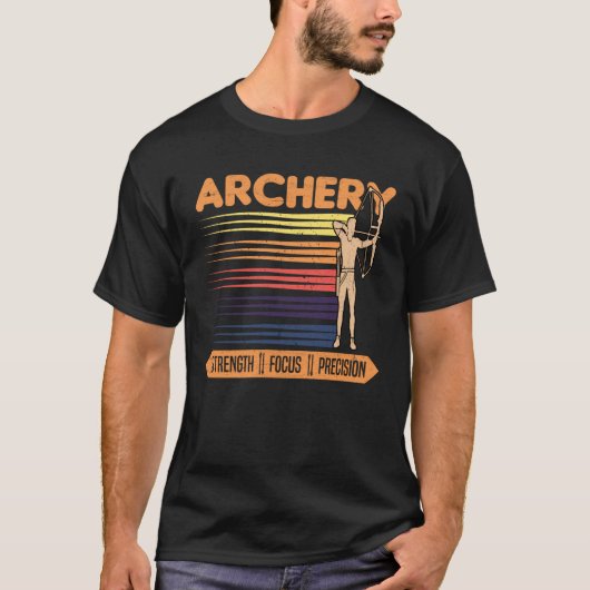 Archer strenght focus precision t-shirt (Voorkant)