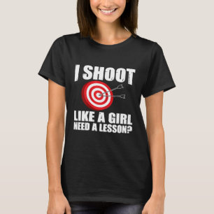 Archer voor vrouwtjes als een meisje t-shirt