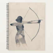 Archeresse aquarelle Silhouette (Devant)