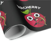 Archerry Funny Fruit Archery Pun Dark BG Cadeaupapier (Rol Hoek)