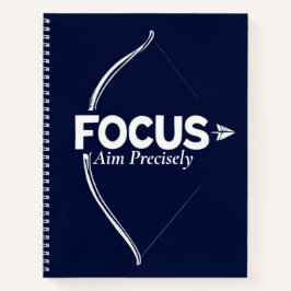 Archer's Focus | Metaphorical Aim & Precision Art Notitieboek