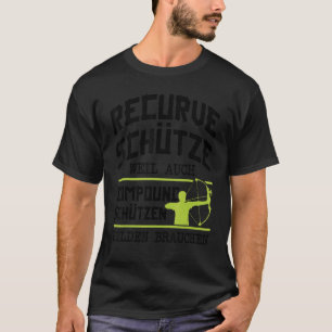 Archers Recurve Bow Sagittarius Gezegde Archery T-shirt