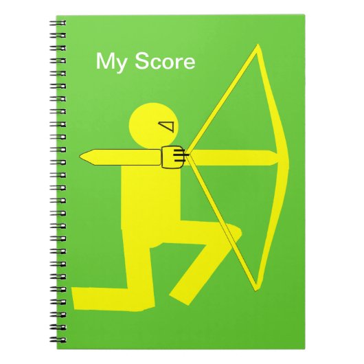 Archer's Score Book - Aanpassen Notitieboek (Voorkant)