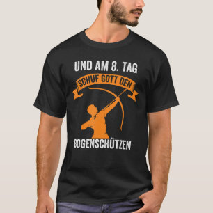 Archers voor Mannen Archery Bow Arrow T-shirt
