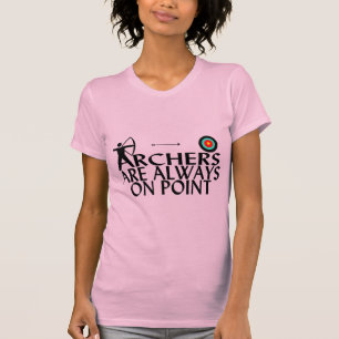 Archers zijn altijd op punt t-shirt