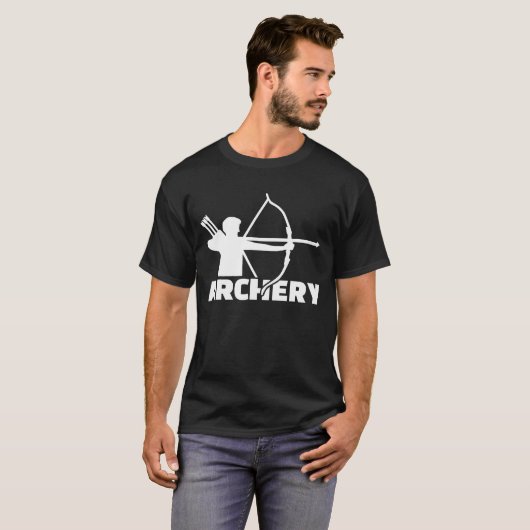 Archery archer t-shirt (Voorkant volledig)