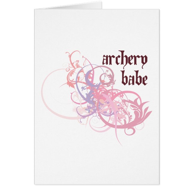 Archery Babe (Voorkant)