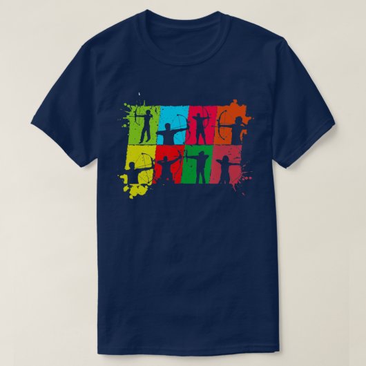 Archery Bow Hunter Archer Bow Arrow 1 T-shirt (Design voorkant)