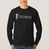 Archery Bowman Archer Bow Hunting Bowhunter T-shirt (Voorkant)