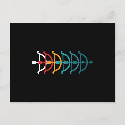 Archery Briefkaart (Voorkant)