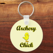 Archery Chick Sleutelhanger (Voorkant)