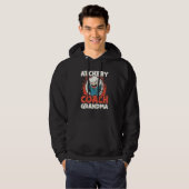 Archery Coach Grandma Coding Software Programming Hoodie (Voorkant volledig)