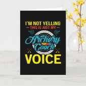 Archery Coach Kaart (Gele Bloem)