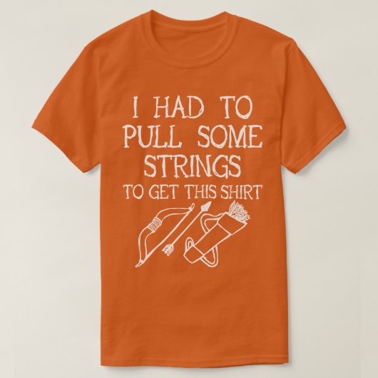Archery die ik moest maken... t-shirt (Design voorkant)