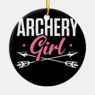 Archery Girl Archers Archery Keramisch Ornament
