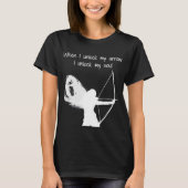 Archery Girl - Bowhunter Shirt (Voorkant)