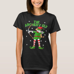 Archery Girl Elf Bow en Arrow Vrouw Archer Chris T-shirt