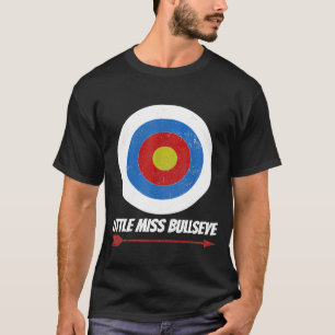 Archery Girls Cute Little Miss Bullseye Teen Arche T-shirt