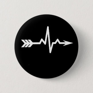 Archery Heartbeat Sports Ronde Button 5,7 Cm