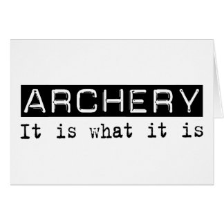 Archery het is