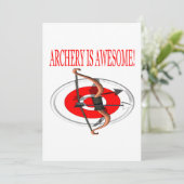 Archery is Geweldige Kaart (Staand voorkant)