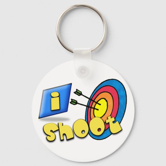 ARCHERY ~ iSHOOT - I SHOOT Sleutelhanger (Voorkant)