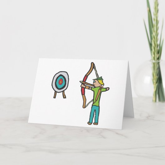 Archery Kaart (Voorkant)