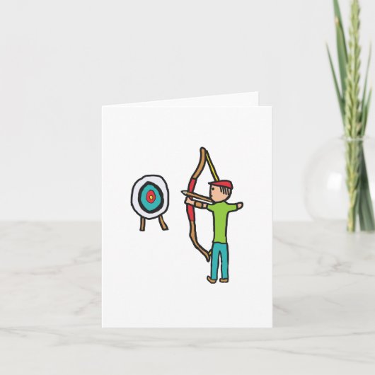 Archery Kaart (Voorkant)