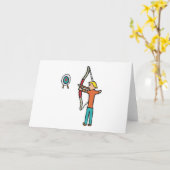 Archery Kaart (Gele Bloem)