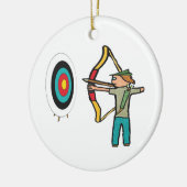 Archery Keramisch Ornament (Links)