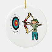 Archery Keramisch Ornament (Achterkant)