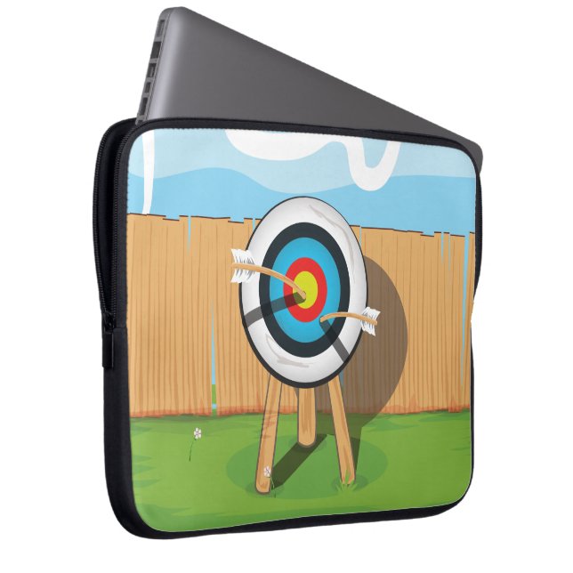 Archery Laptop Sleeve (Voorkant Rechts)