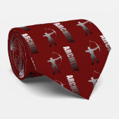 Archery Londen naar Rio de Janeiro Archers Stropdas (Opgerold)