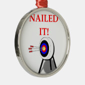 ARCHERY METALEN ORNAMENT (Rechts)